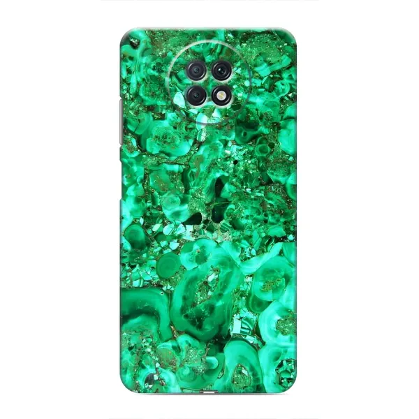 Чохол з принтом «Салатовий Мрамор» для Xiaomi Redmi Note 9T