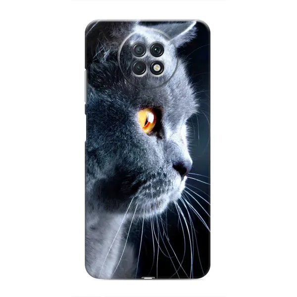 Чехол с принтом «Серый Кот» для Xiaomi Redmi Note 9T