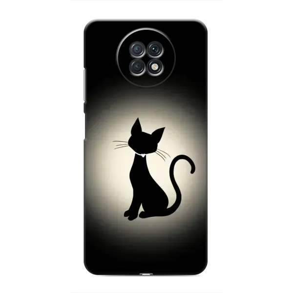 Чехол с принтом «Силуэт котика» для Xiaomi Redmi Note 9T Чехол с принтом «Силуэт котика» для Xiaomi Redmi Note 9T