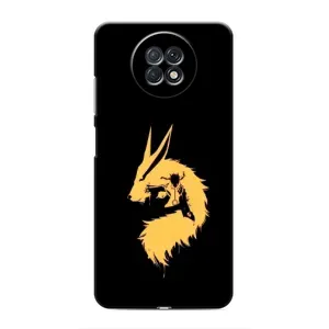 Чехол с принтом «силуэт Курама Наруто» для Xiaomi Redmi Note 9T