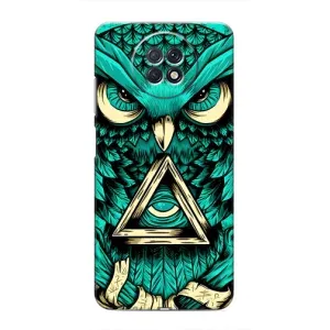 Чохол з принтом «Сова з оком» для Xiaomi Redmi Note 9T