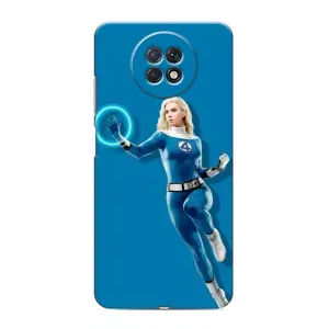 Чехол с принтом Фантастическая четверка для Xiaomi Redmi Note 9T (Сью Сторм полет)