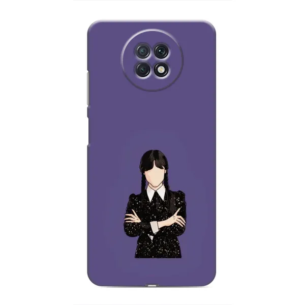 Чехол с принтом «Уэнздей в черном» для Xiaomi Redmi Note 9T Чехол с принтом «Уэнздей в черном» для Xiaomi Redmi Note 9T