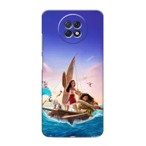 Чехол с мультфильмом Моана Xiaomi Redmi Note 9T (Команда Ваяна Мауи)