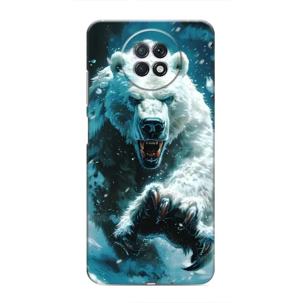 Чехол с принтом «Полярный медведь» для Xiaomi Redmi Note 9T