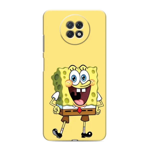 Чехол с принтом «Веселый Спанч Боб» для Xiaomi Redmi Note 9T