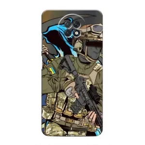 Чехлы с картинкой ЗСУ для Xiaomi Redmi Note 9T (AlphaPrint) (Воїн ЗСУ)