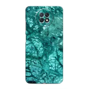 Чохол з принтом «Зелений мрамор» для Xiaomi Redmi Note 9T