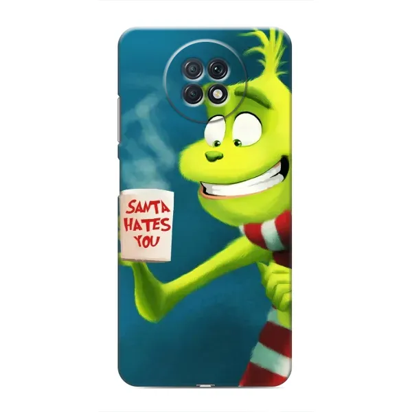 Чехол с принтом «Зеленый Гринч» для Xiaomi Redmi Note 9T Чехол с принтом «Зеленый Гринч» для Xiaomi Redmi Note 9T