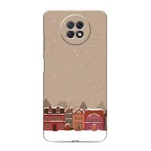 Чохол з принтом «Зимове місто» для Xiaomi Redmi Note 9T