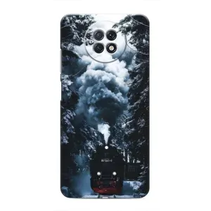 Чохол з принтом «Зимовий потяг» для Xiaomi Redmi Note 9T