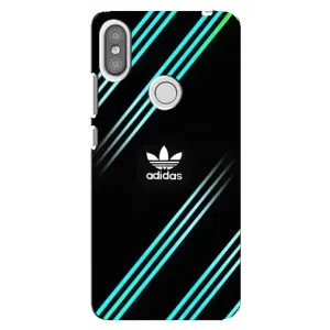 Чехлы Адидас для Xiaomi Redmi S2 (AlphaPrint) (Адидас с полосами)
