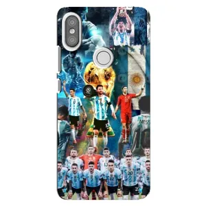 Чехлы Месси для Xiaomi Redmi S2 (AlphaPrint) (Аргентина Месси)