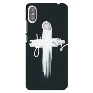 Чехол для Xiaomi Redmi S2 (AlphaPrint) - (Христианские) (Иисус)