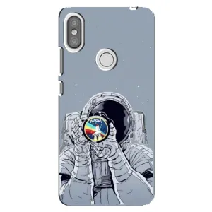 Чехол NASA для Xiaomi Redmi S2 (AlphaPrint) (Космонавт фото)
