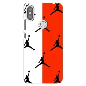 Чехлы для Xiaomi Redmi S2 - с картинкой JORDAN (AlphaPrint) (Лого Джордан)