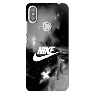 Чехол для Xiaomi Redmi S2 - с принтом Найк (AlphaPrint) (Лого Найк)