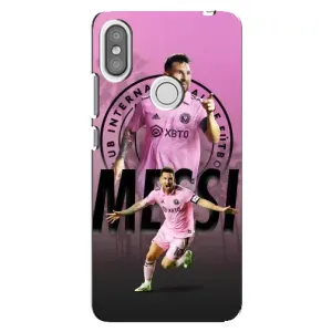 Чехлы для Редми S2 - Лео Месси Маями (Messi Miami)