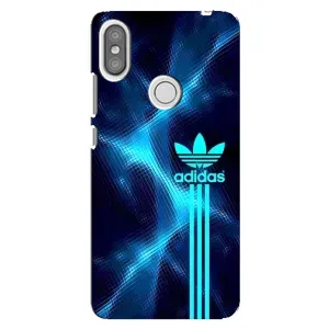 Чехлы Адидас для Xiaomi Redmi S2 (AlphaPrint) (Синий Адидас)