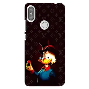 Чехлы для Xiaomi Redmi S2 - Скрудж МакДак Louis Vuitton (PREMIUMPrint) (Скрудж с бриллиантом)