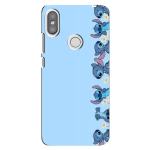 Чехол с принтом Стич на Xiaomi Redmi S2 (Стич фон)