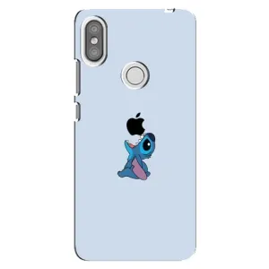 Чехол с принтом Стич на Xiaomi Redmi S2 (Stitch apple)