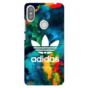 Чехлы Адидас для Xiaomi Redmi S2 (AlphaPrint) (Яркий Адидас)