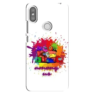 Чохли Амонг Ас для Xiaomi Redmi S2 (AlphaPrint) (Яскравий АмонгАс)