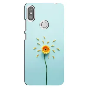Чехлы с Цветами для Xiaomi Redmi S2 (VPrint) (Желтый цветок)