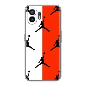 Чехлы для Xiaomi Redmi Turbo 4 Pro - с картинкой JORDAN (AlphaPrint) (Лого Джордан)