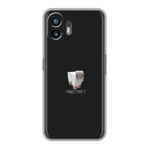 Чохол Майнкрафт на Xiaomi Redmi Turbo 4 Pro (AlphaPrint) Minecraft (Овечка Майнкрафт)