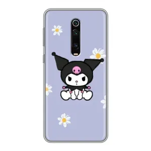 Чехол с кроликом Куроми на Xiaomi Mi 9T (Куроми в цветах)