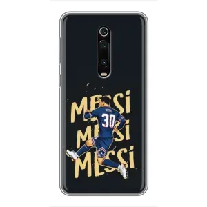 Чохли для Xiaomi Mi 9T (Leo чемпіон) (AlphaPrint) (Messi ПСЖ)