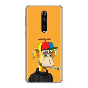 Чехлы с Обезьянами NFT для Xiaomi Mi 9T (AlphaPrint) (Скучающая Обезьяна NFT)