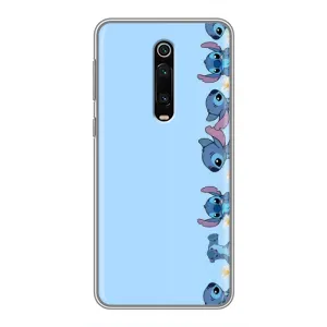 Чехол с принтом Стич на Xiaomi Mi 9T (Стич фон)