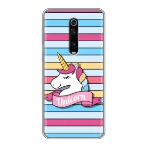 Чехол для Ксяоми Ми 9Т - (Единорожки - Новинки) (AlphaPrint) (Unicorn)