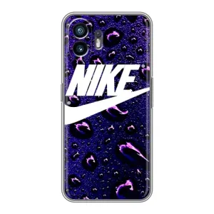 Чехол для Xiaomi Turbo 4 - с принтом Найк (AlphaPrint) (Найк принт)