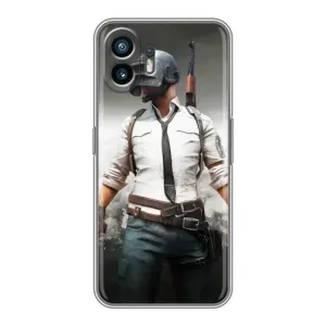 Чехол PUBG для Ксиаоми Турбо 4 (AlphaPrint) (Пабг мен)