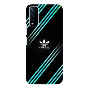Чехол с принтом «Адидас с полосами» для Vivo Y12s