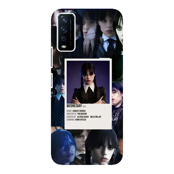 Чохол з принтом «колаж Венздей» для Vivo Y12s Чохол з принтом «колаж Венздей» для Vivo Y12s