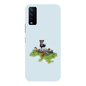Чохли з картинкою собаки Патрон для ViVO Y12s (AlphaPrint) (Сапер Пес)