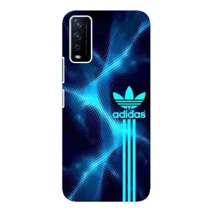 Чехол с принтом «Синий Адидас» для Vivo Y12s