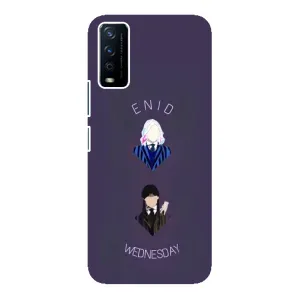 Чохли Венсдей на ViVO Y12s Уенсдей (AlphaPrint) (Венздей і подруга)