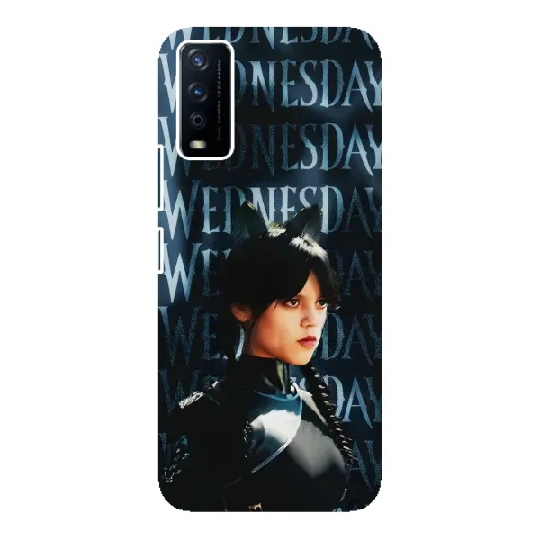 Чохол з принтом «Венздей кішка» для Vivo Y12s Чохол з принтом «Венздей кішка» для Vivo Y12s