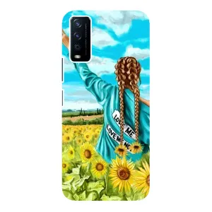 Чохол для Патріота України ViVO Y12s - (AlphaPrint) (Україночка)