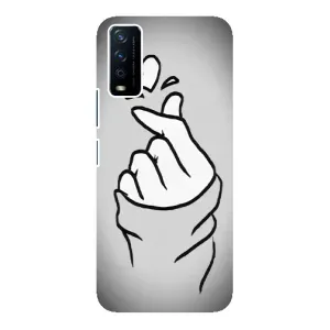 Чохол з принтом «Значок Love» для Vivo Y12s