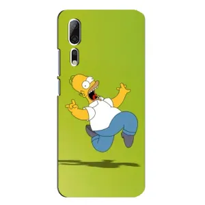 Чjхол з Сімпсонами для ZTE Axon 10 Pro (VPrint) (Гомер Сімпсон)