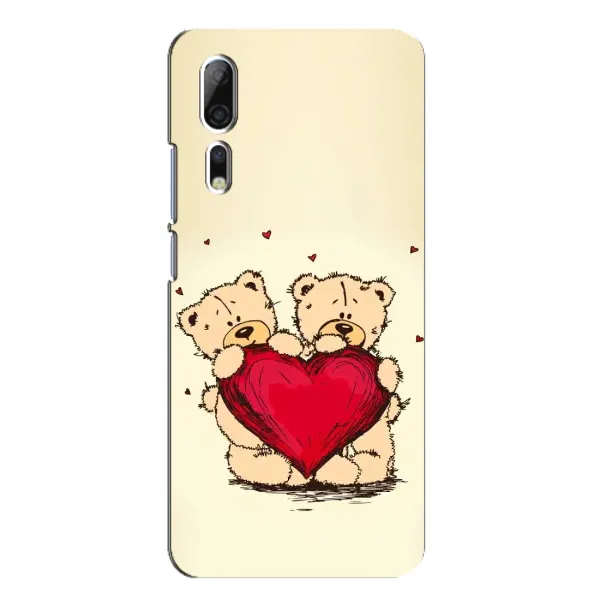 Чехол с принтом «Медвежонки» для ZTE Axon 10 Pro