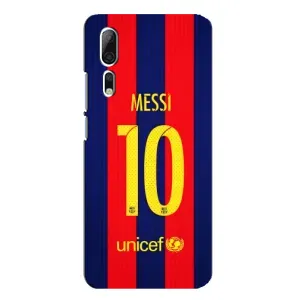 Чехлы Месси для ZTE Axon 10 Pro (AlphaPrint) (Messi Barca 10)