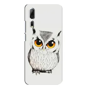 Чохол з пташками на ZTE Axon 10 Pro (VPrint) (Мила Сова)